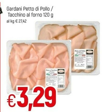 Famila Gardani - Petto Di Pollo Italiano 120 G(ml) offerta