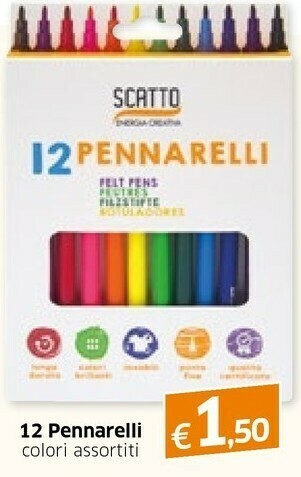 Famila Scatto 12 Pennarelli offerta