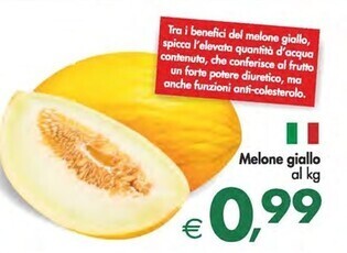 Gourmet Déco Melone giallo offerta