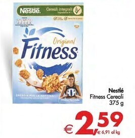 Gourmet Déco Nestlè fitness cereali offerta