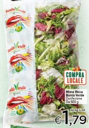 Crai Bontà verde mista ricca offerta