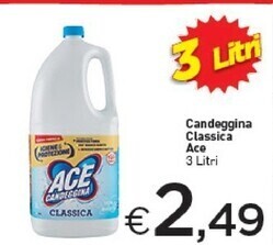 Crai Ace candeggina classica offerta