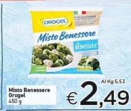 Crai Orogel misto benessere offerta