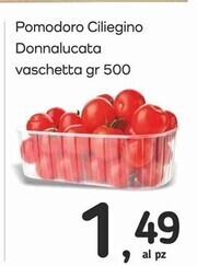 Famila Superstore Pomodoro ciliegino donnalucata vaschetta offerta