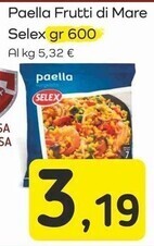 Famila Superstore Selex paella frutti di mare offerta