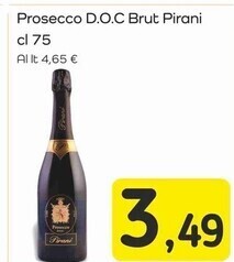 Famila Superstore Pirani prosecco d.o.c brut offerta