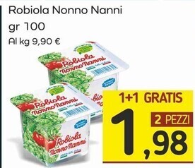 Famila Superstore Nonno nanni robiola offerta