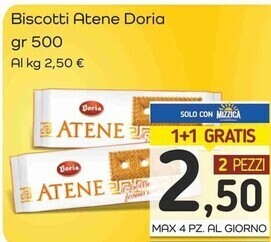 Famila Superstore Doria biscotti atene offerta