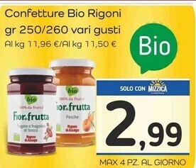 Famila Superstore Rigoni di asiago confetture bio offerta