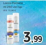 Famila Superstore Pantene lacca offerta