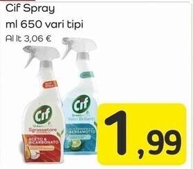 Famila Superstore Cif spray offerta