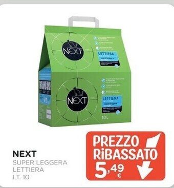 Arcaplanet Next - super leggera lettiera lt 10 offerta