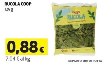 Coop Coop rucola offerta