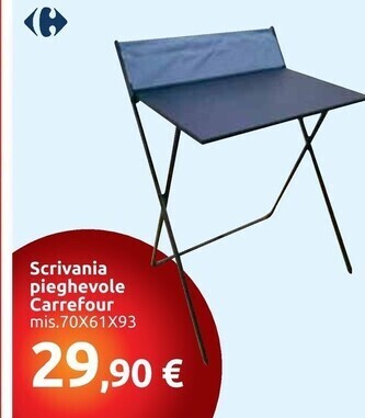Carrefour scrivania pieghevole