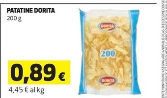 Coop Dorita patatine offerta