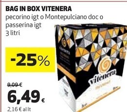 Vitenera bag in box