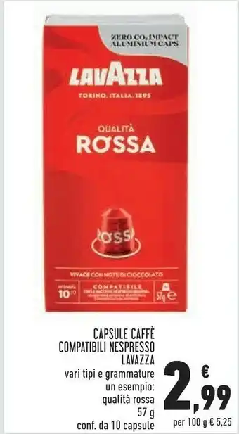 Conad City Lavazza Qualita Rossa offerta