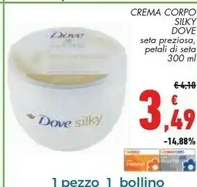 Dove Crema Corpo Silky