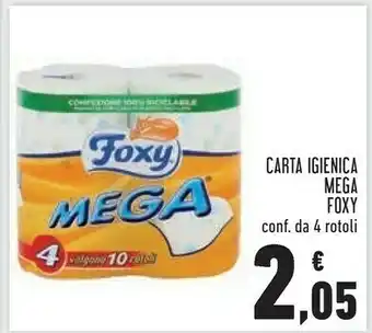 Conad City Foxy Carta Igienica offerta