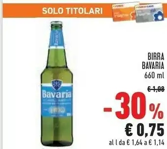 Conad City Bavaria Birra offerta