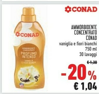 Conad Conad Ammorbidente Concentrato offerta