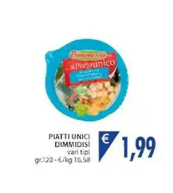 Mercatò Dimmidisì I Piatti Unici Insalatone Arricchite Con Scaglie Di Grana Padano, Olive Nere E Crostini Saporiti 120 G(ml) offerta
