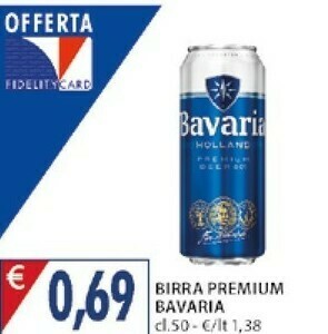 Mercatò Bavaria - Birra 500 G(ml) offerta