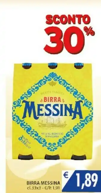 Mercatò Messina Birra offerta