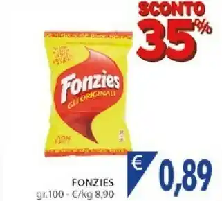 Mercatò Mondelez Fonzies Gli Originali 100 G(ml) offerta