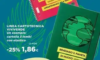 Coop Linea Cartotecnica offerta