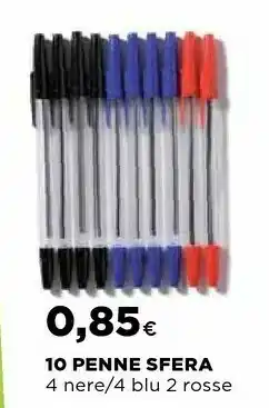 Coop 10 Penne Sfera offerta