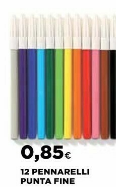 Coop 12 Pennarelli Punta Fine offerta