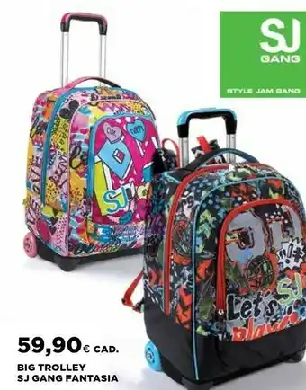 Coop Sj Gang Big Trolley Fantasia offerta