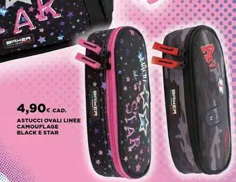 Coop Camouflage Black E Star Astucci Ovali offerta