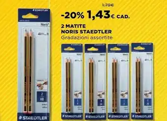 Coop Staedtler Noris 2 Matite offerta