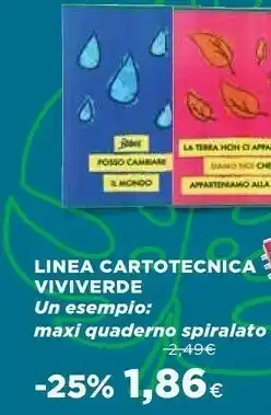Coop Viviverde Linea Cartotecnica offerta