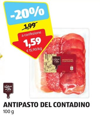 ALDI ANTIPASTO DEL CONTADINO 100 g offerta