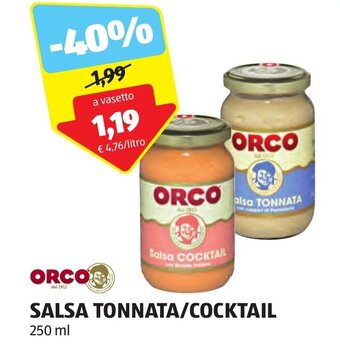 ORCO SALSA TONNATA/COCKTAIL 250 ml