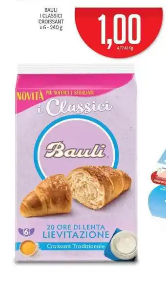 Supermercati Piccolo Bauli I Classici Croissant x 6 240g offerta