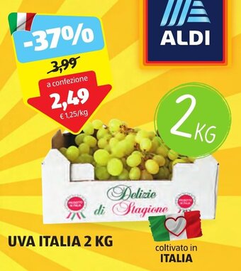 ALDI UVA ITALIA 2 KG offerta