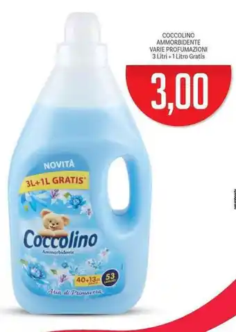 Supermercati Piccolo Coccolino Ammorbidente 3l+1l Gratis offerta