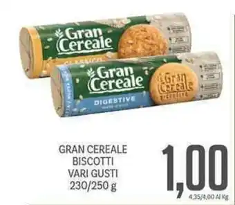 Supermercati Piccolo Gran Cereale Biscotti 230/250g offerta