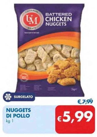 MD Discount NUGGETS DI POLLO kg 1 offerta