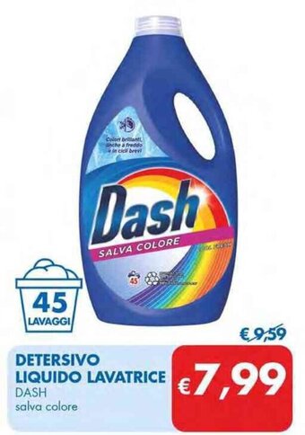 MD Discount DETERSIVO LIQUIDO LAVATRICE DASH salva colore offerta