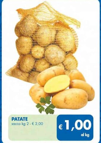 MD Discount PATATE sacco kg 2 offerta