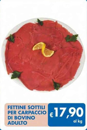 MD Discount FETTINE SOTTILI PER CARPACCIO DI BOVINO ADULTO offerta