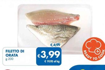 MD Discount FILETTO DI ORATA g 200 offerta