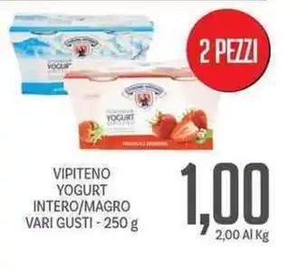 Supermercati Piccolo Vipiteno Yogurt Intero/Magro 250g offerta