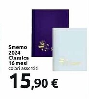 Carrefour Market Smemo 2024 classica 16 mesi offerta