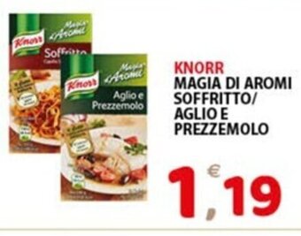 Premium Supermercati KNORR MAGIA DI AROMI SOFFRITTO/ AGLIO E PREZZEMOLO offerta